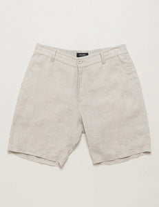 Mr Simple Tanner 2.0 Linen Shorts - Natural * Sale *