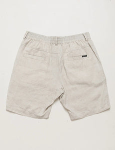 Mr Simple Tanner 2.0 Linen Shorts - Natural * Sale *