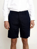 Load image into Gallery viewer, Mr Simple Tanner 2.0 Linen Shorts - Navy
