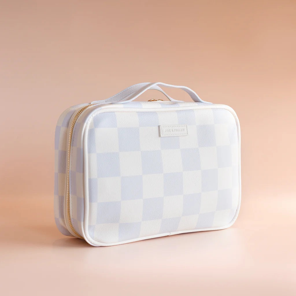 Fox & Fallow Powder Check Cosmetic Bag