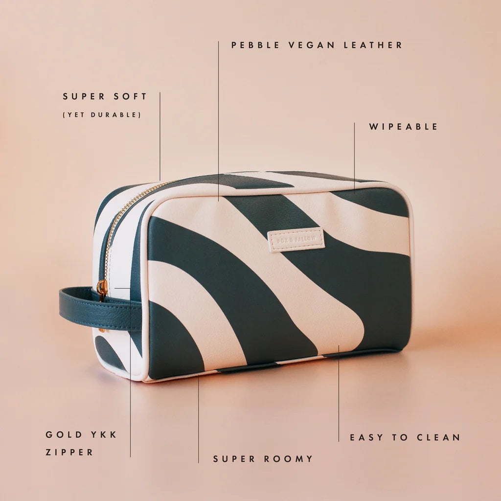 Fox & Fallow Forest Swirl Wash Bag