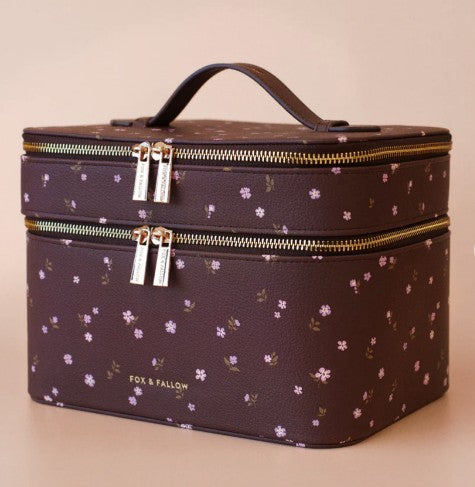 Fox & Fallow Wisteria Vanity Case - 'the Classic'