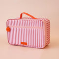 Fox & Fallow Strawberry Stripe Large Lunch Bag