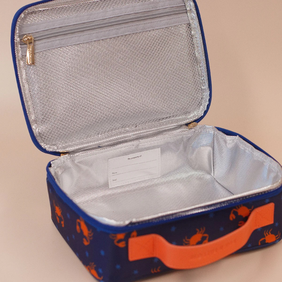 Fox & Fallow King Crabs Mini Lunch Bag