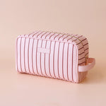 Load image into Gallery viewer, Fox &amp; Fallow Rose Pinstripe Wash Bag

