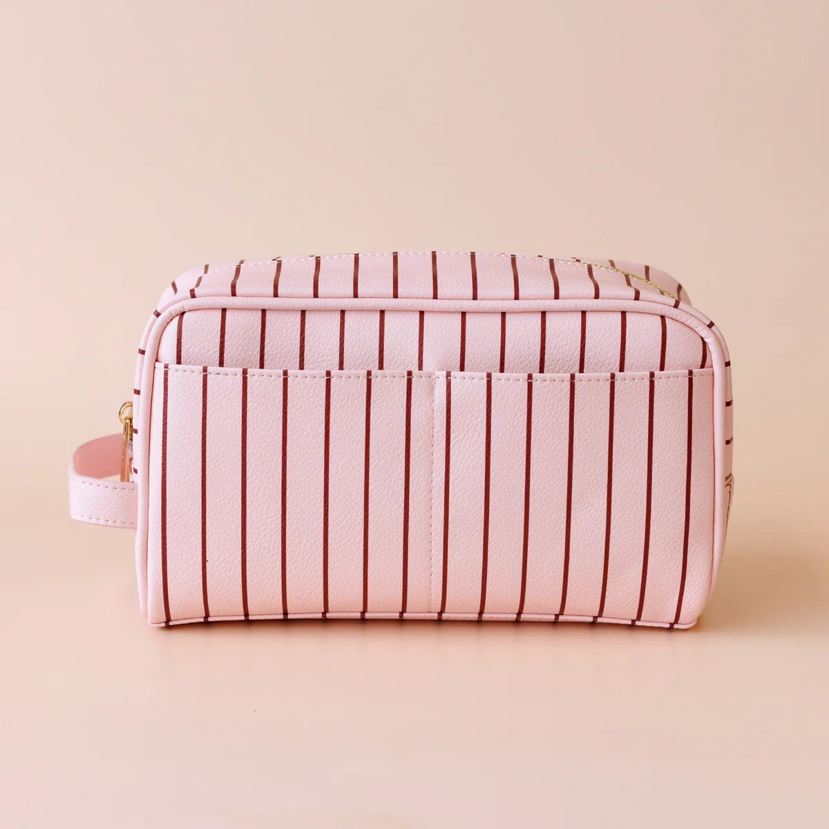 Fox & Fallow Rose Pinstripe Wash Bag