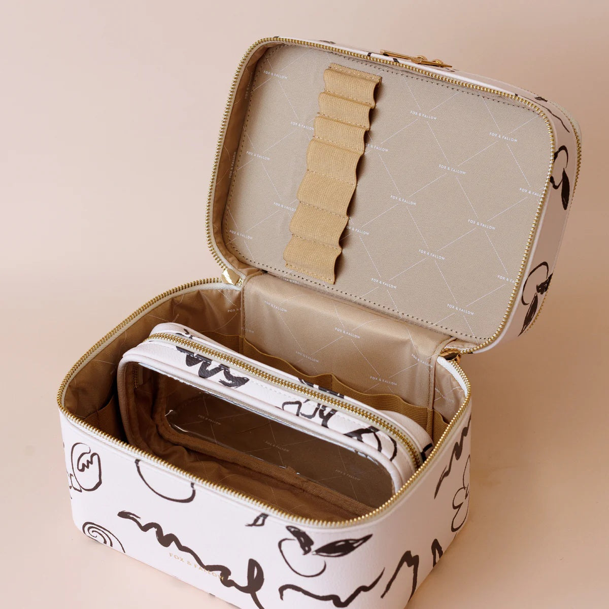 Fox & Fallow Amalfi Vanity Case - The Classic