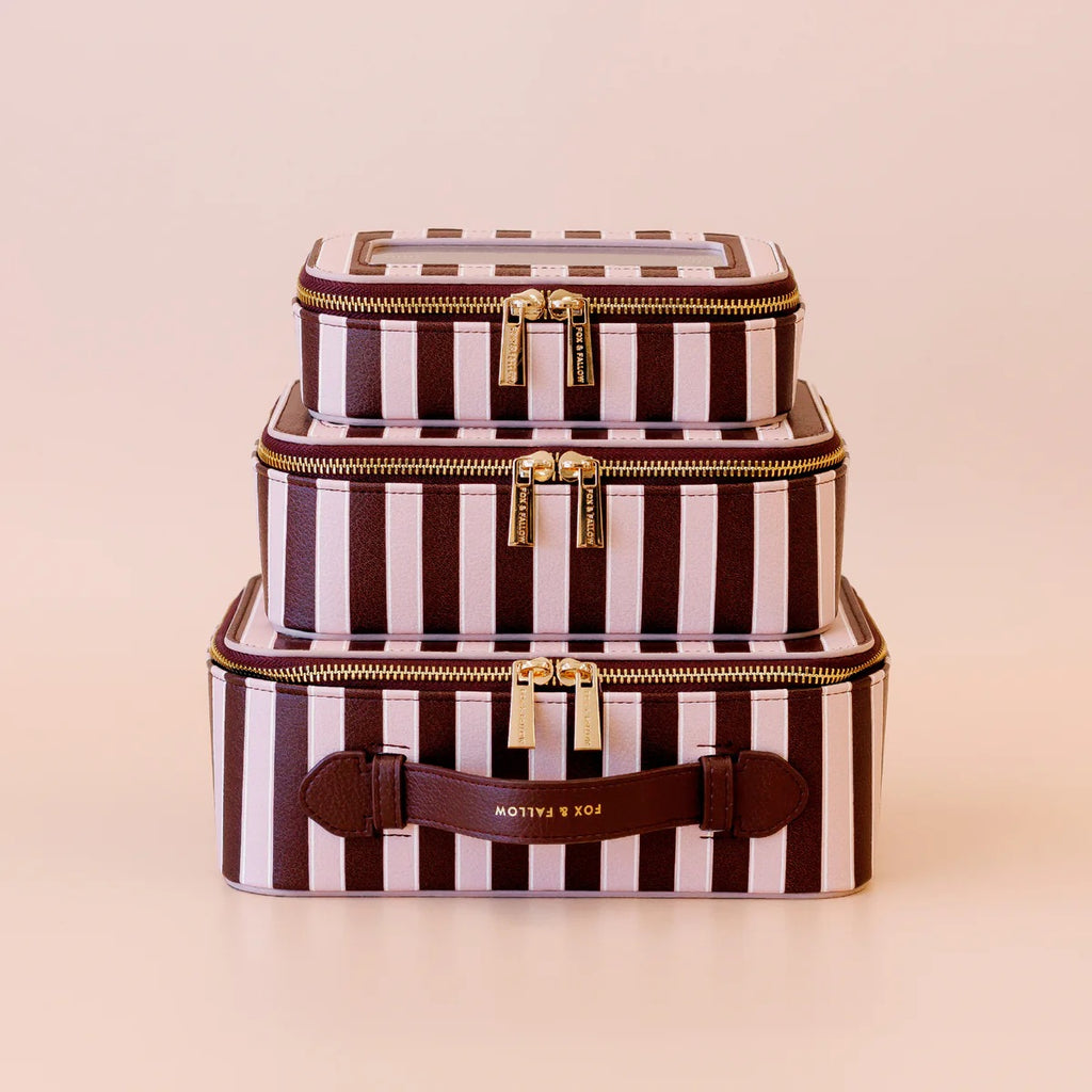 Fox & Fallow Sorrento Cosmetic Nested Trio Set