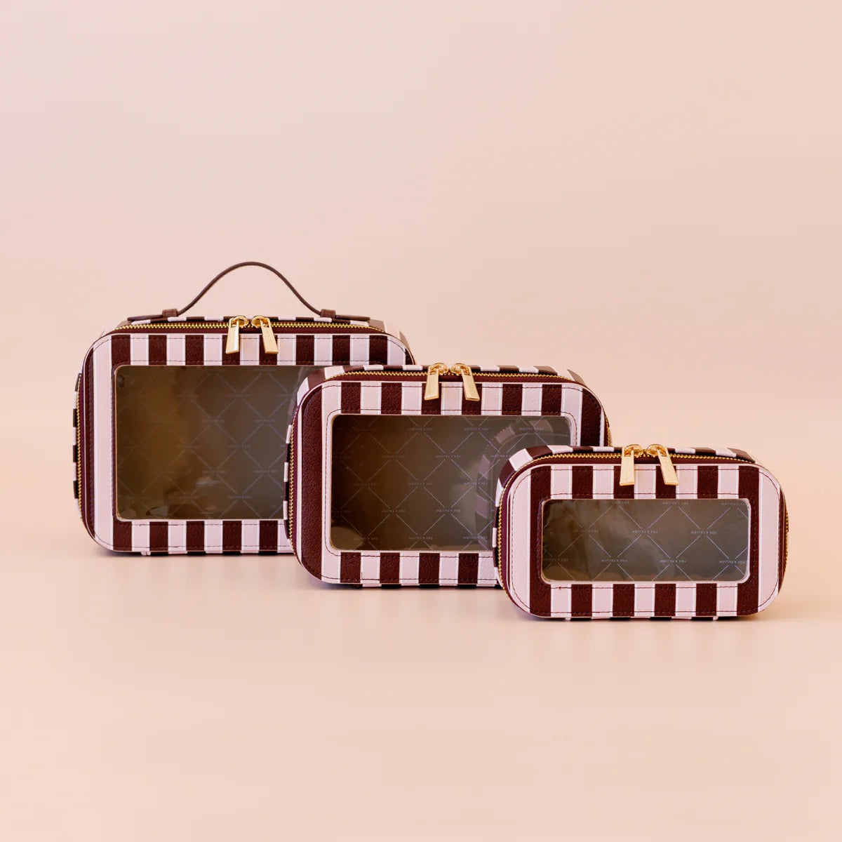 Fox & Fallow Sorrento Cosmetic Nested Trio Set