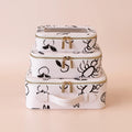 Fox & Fallow Amalfi Cosmetic Nested Trio Set