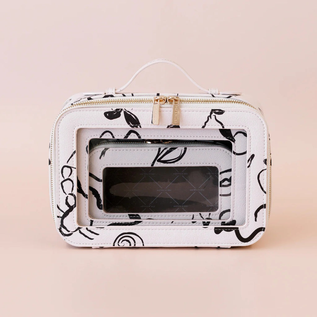 Fox & Fallow Amalfi Cosmetic Nested Trio Set