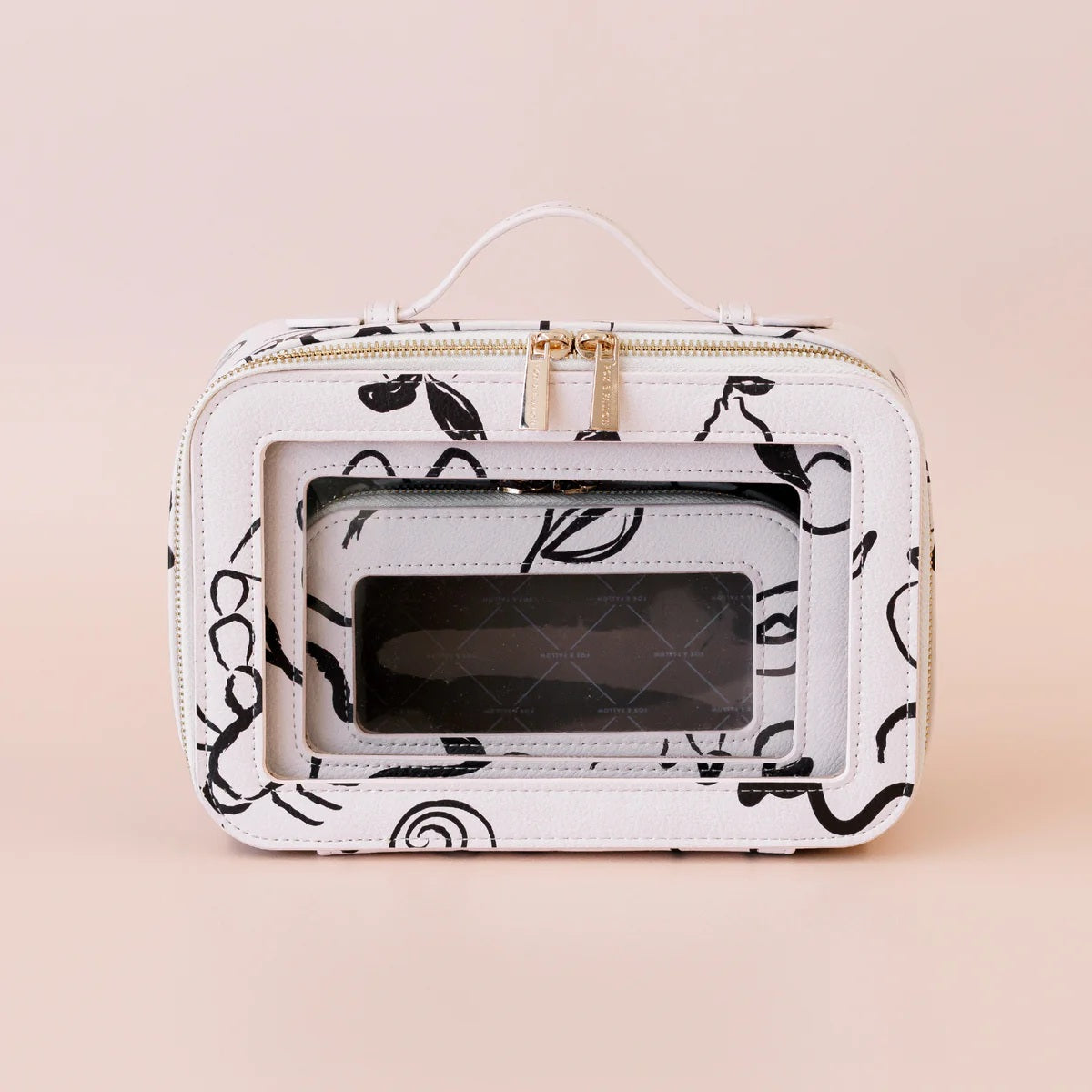 Fox & Fallow Amalfi Cosmetic Nested Trio Set