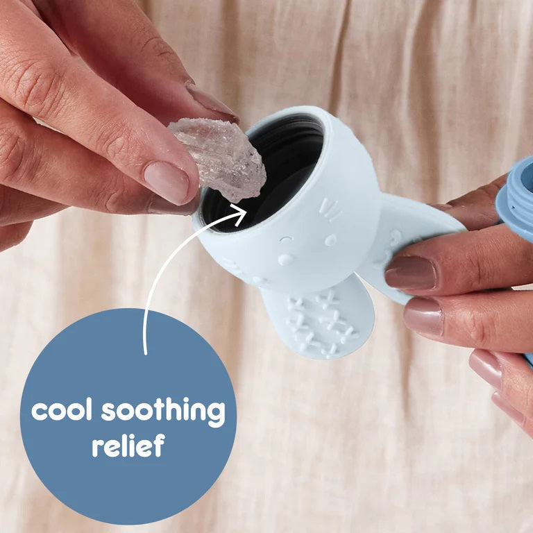 B.box Chill & Fill Teether - Lullaby Blue
