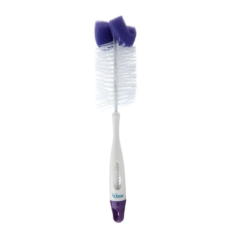 B.box 2 In 1 Bottle & Teat Cleaner Plum Punch