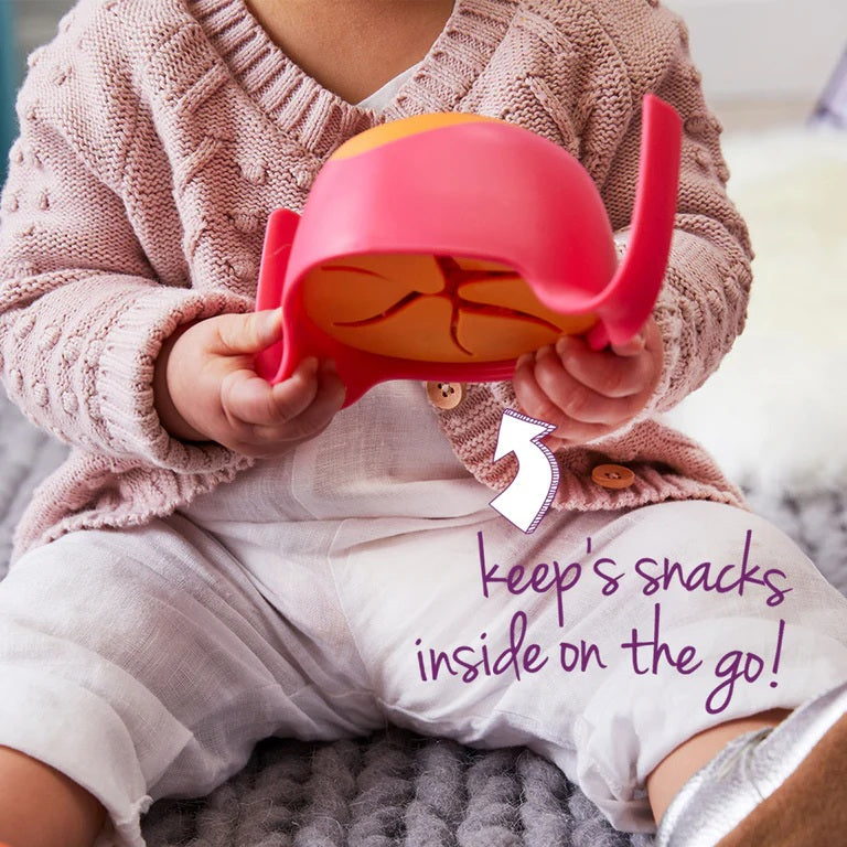 B.box Bowl + Straw - Strawberry Shake