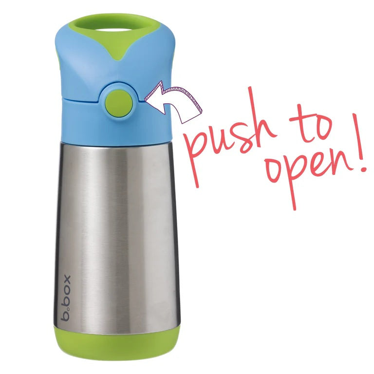 B.box 350ml Insulated Drink Bottle - Ocean Breeze