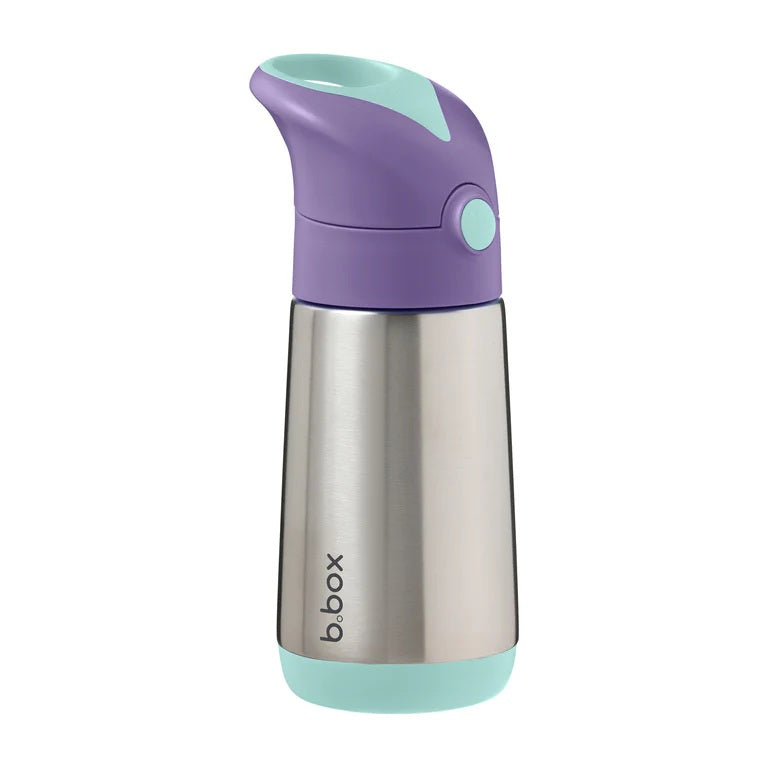 B.box 350ml Insulated Drink Bottle - Lilac Pop
