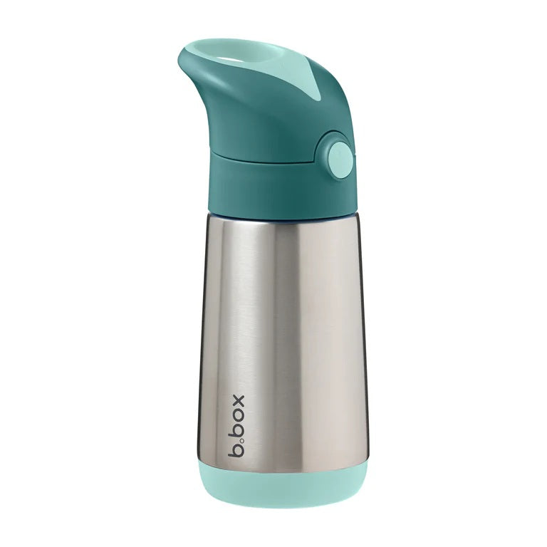 B.box 350ml Insulated Drink Bottle - Emerald Forest