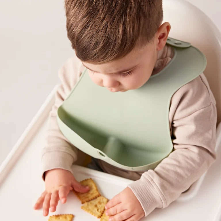 B.box Silicone Bib Sage