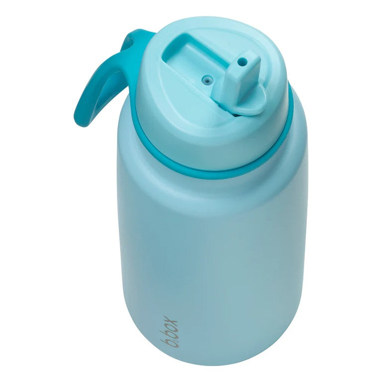 B.box 1l Insulated Flip Top Drink Bottle Lagoon