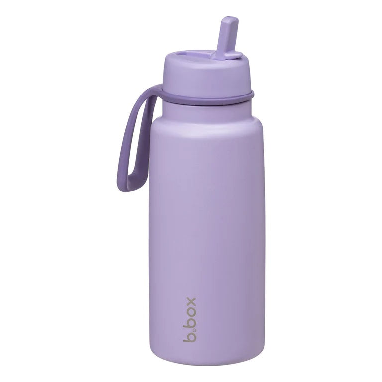 B.box Insulated Flip Top Bottle 1l - Lilac Love