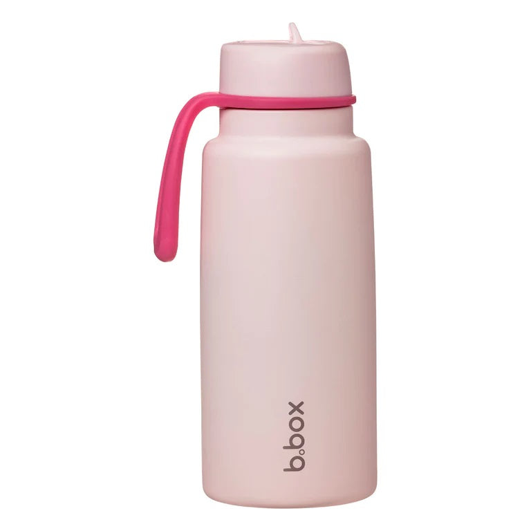 B.box Insulated Flip Top Bottle 1l - Pink Paradise