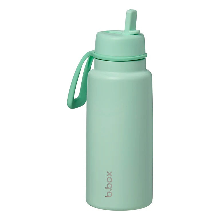 B.box 1l Insulated Flip Top Drink Bottle Spearmint