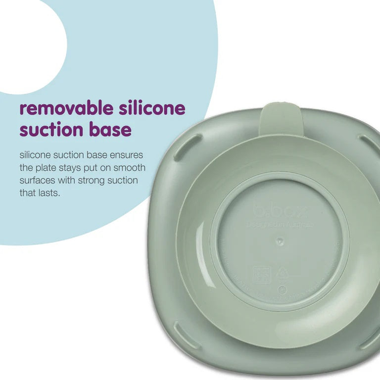B.box 2 In 1 Suction Plate Sage