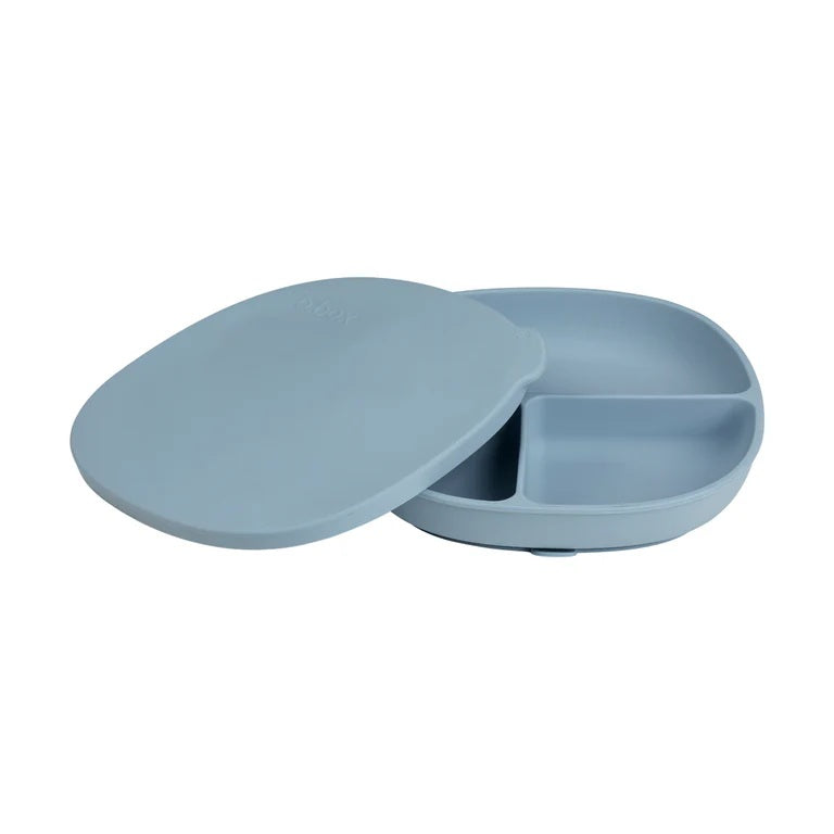 B.box Silicone Plate + Lid - Ocean