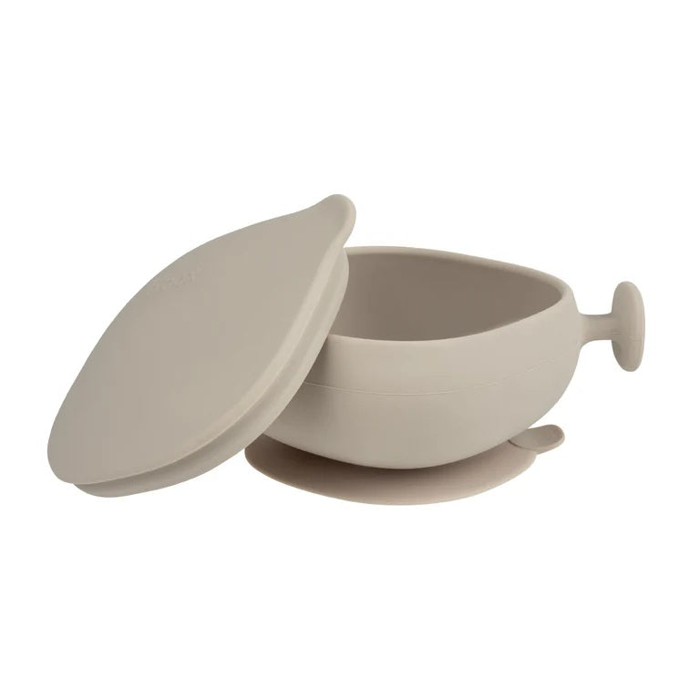 B.box Silicone Bowl + Lid - Latte