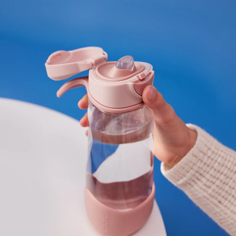 B.box Sport Spout Tritan Drink Bottle 600ml Blush Crush