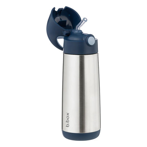 B.box Insulated Drink Bottle 500ml Midnight