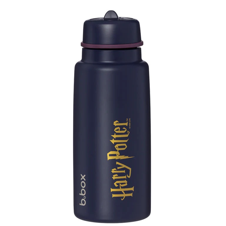 B.box 1l Insulated Flip Top Bottle - Harry Potter