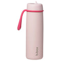B.box 690ml Insulated Flip Top Bottle - Pink Paradise