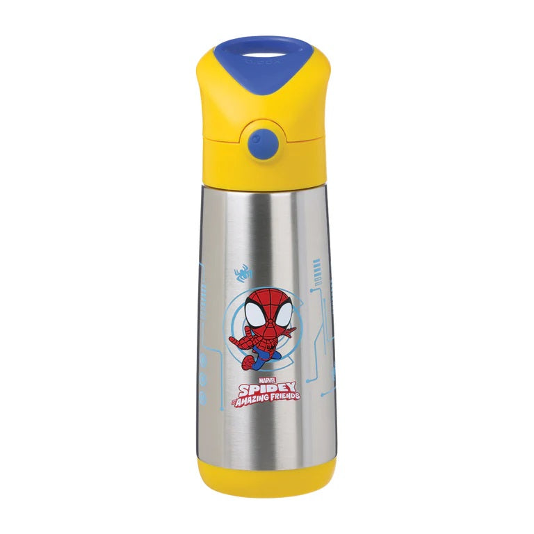 B.box Insulated Drink Bottle 500ml Marvey Spidey