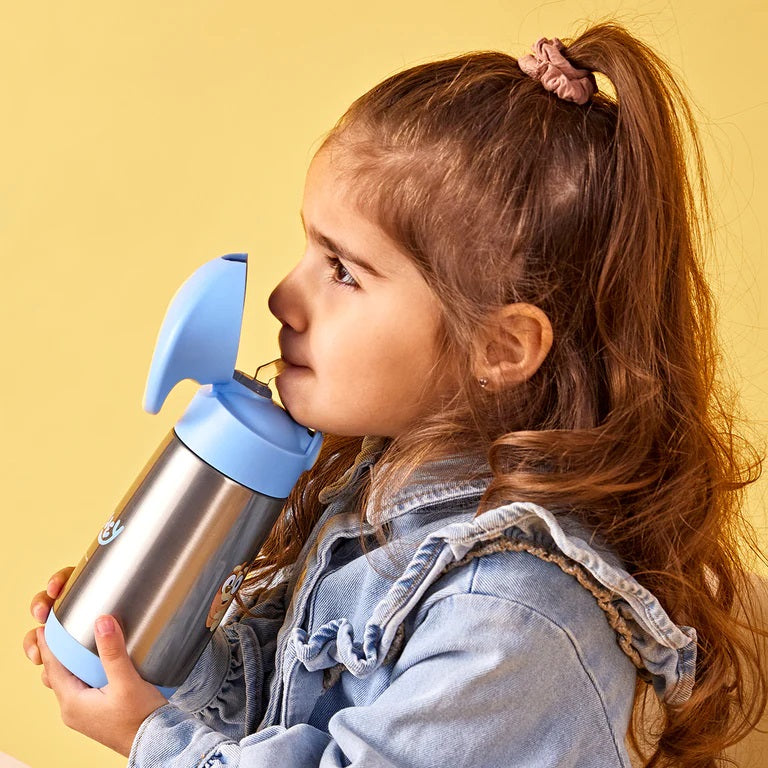 B.box Insulated Drink Bottle 350ml - Bluey