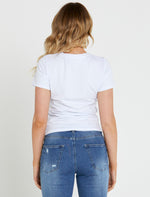 Load image into Gallery viewer, Sass Chloe Basic Tee White *sale*
