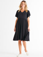 Load image into Gallery viewer, Betty Basics Donna Dress Black

