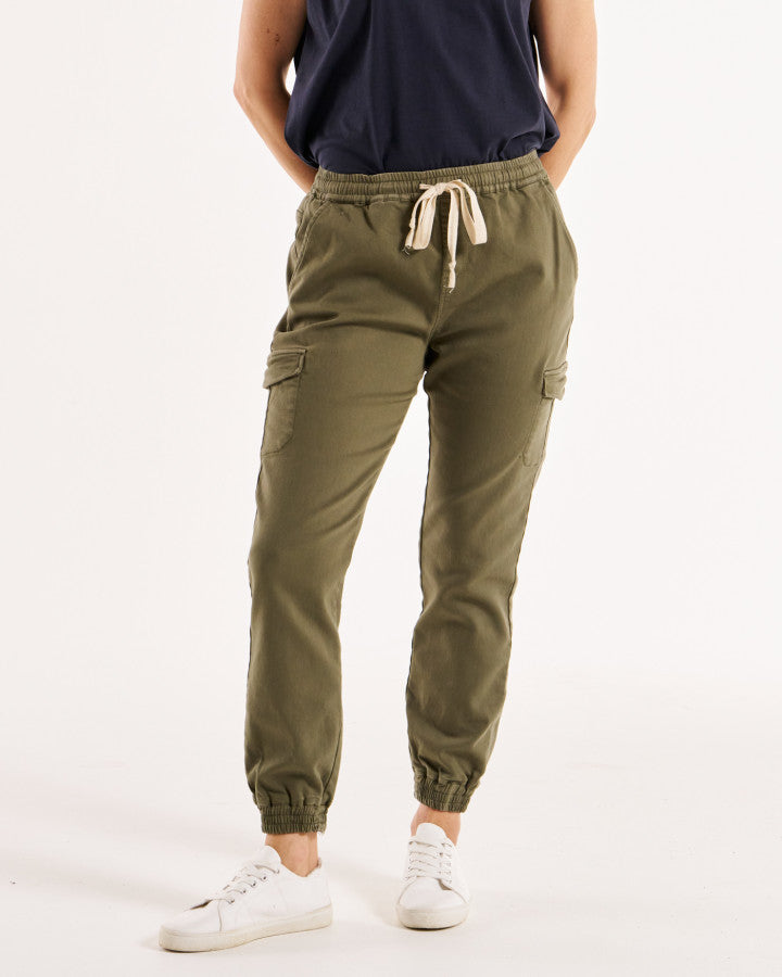 Betty Basics Connecticut Cargo Jean Khaki [sz:8]