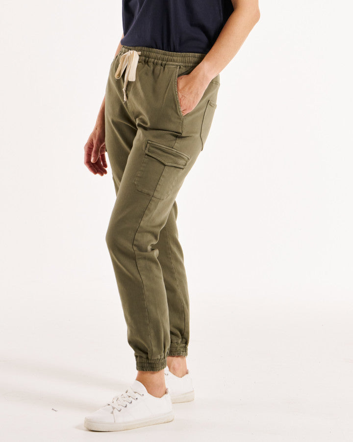 Betty Basics Connecticut Cargo Jean Khaki [sz:8]