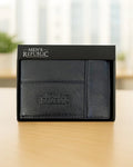 Mens Republic Leather Wallet - Black