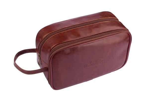 Mens Republic Toiletry Bag With 8 Pcs Grooming Set