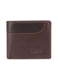 Mens Republic Leather Wallet - Coffee