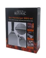 Load image into Gallery viewer, Mens Republic Hamburger Bbq Set - 3 Pcs
