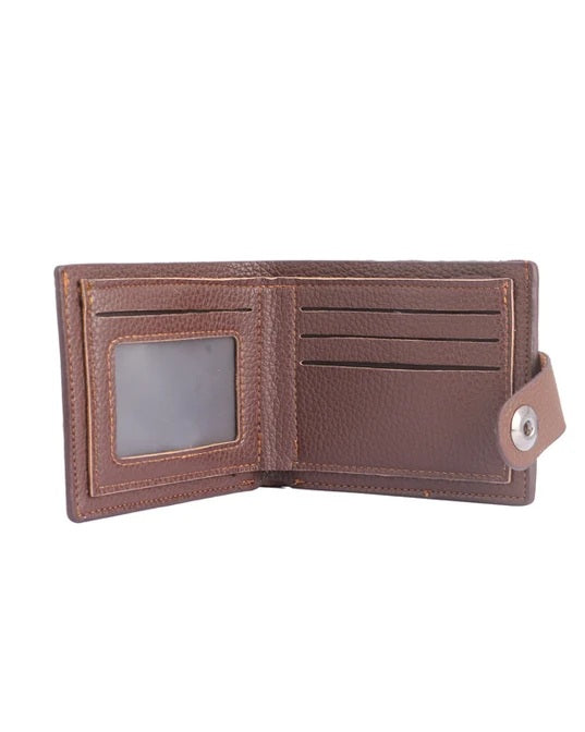 Mens Republic Watch Set With Leather Wallet - Brown