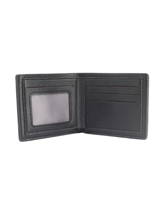 Mens Republic Watch Set With Leather Wallet - Black