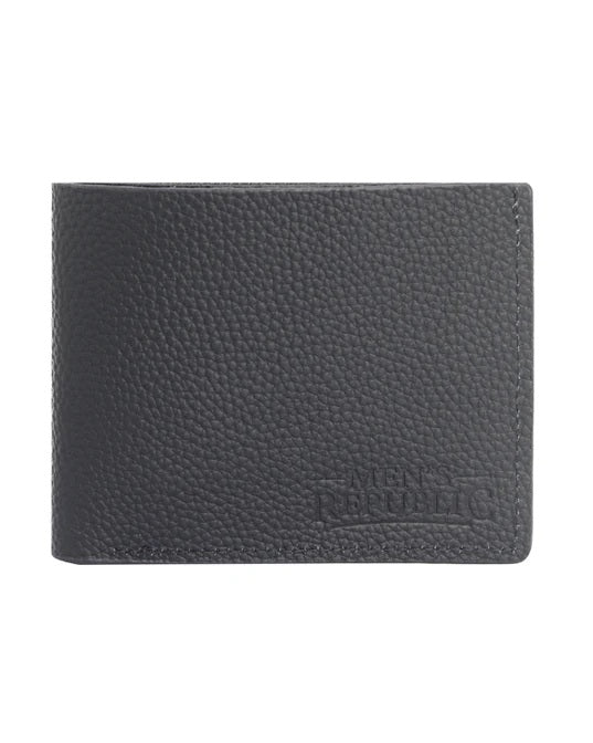 Mens Republic Watch Set With Leather Wallet - Black
