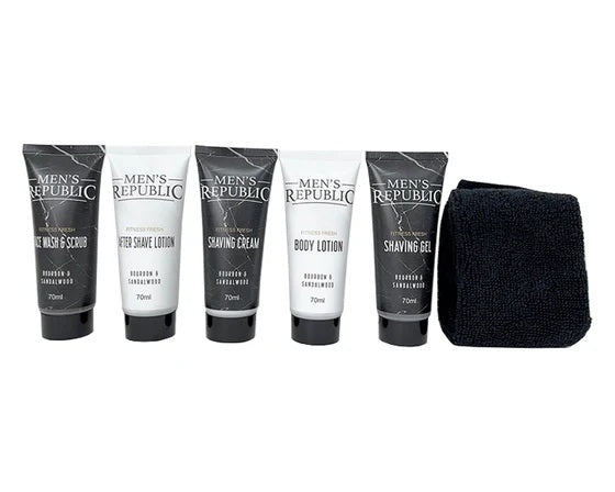Mens Republic Grooming Kit In Water Bottle - Fitness Fresh
