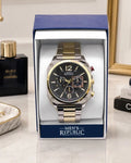 Mens Republic Watch - Signiture Series - Gold/silver