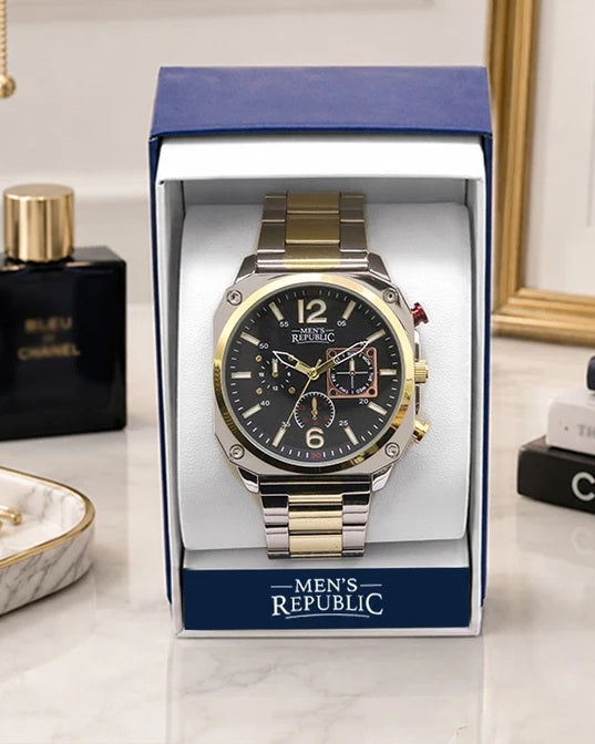 Mens Republic Watch - Signiture Series - Gold/silver